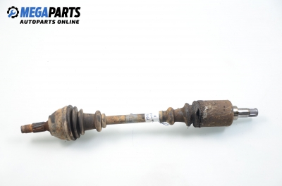 Driveshaft for Peugeot 306 1.6, 89 hp, hatchback, 5 doors, 1995, position: left