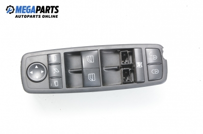 Window and mirror adjustment switch for Mercedes-Benz A-Class W169 2.0 CDI, 109 hp, 5 doors, 2007