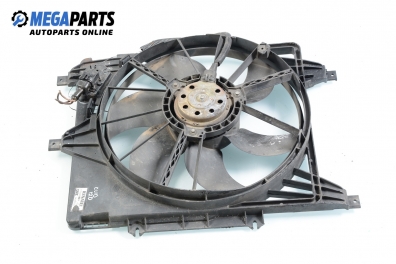 Ventilator radiator pentru Renault Clio III 1.5 dCi, 65 cp, 3 uși, 2010