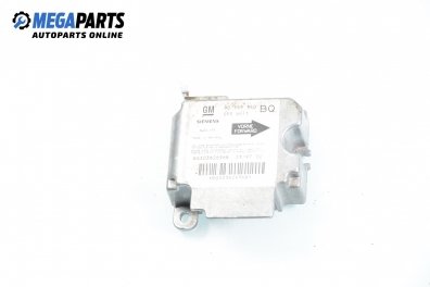 Airbag module for Opel Vectra B 1.8 16V, 115 hp, sedan automatic, 1997 № GM 90 569 340