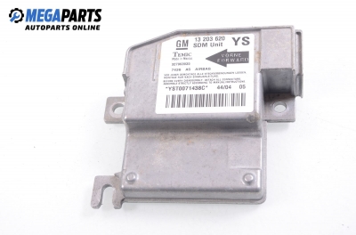 Airbag module for Opel Meriva A 1.4 16V, 90 hp, 2005 № GM 13 203 620