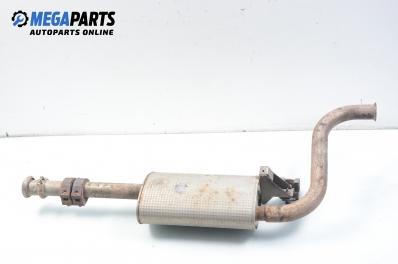 Muffler for Renault Espace IV 3.0 dCi, 177 hp automatic, 2005