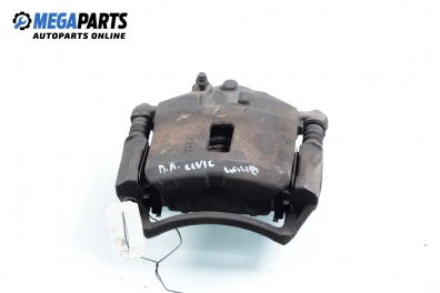 Caliper for Honda Civic VII 1.7 CTDi, 100 hp, hatchback, 3 doors, 2004, position: front - left