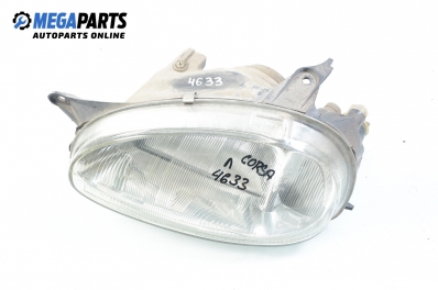 Headlight for Opel Corsa B 1.2, 45 hp, 3 doors, 1995, position: left Valeo