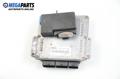 ECU incl. card and reader for Renault Laguna II (X74) 1.9 dCi, 120 hp, hatchback, 2001 № Bosch 0 281 010 297