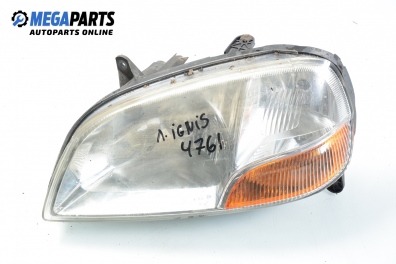 Headlight for Suzuki Ignis 1.3, 83 hp, 2001, position: left