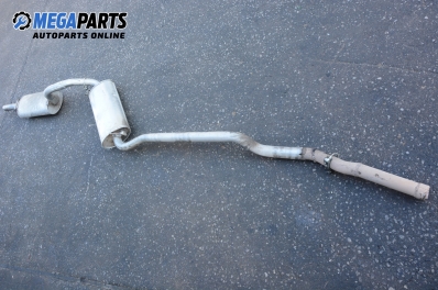 Muffler for Audi 80 (B3) 1.8, 90 hp, sedan, 1989