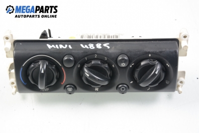 Air conditioning panel for Mini Cooper (R50, R53) 1.6, 116 hp, hatchback, 3 doors automatic, 2002