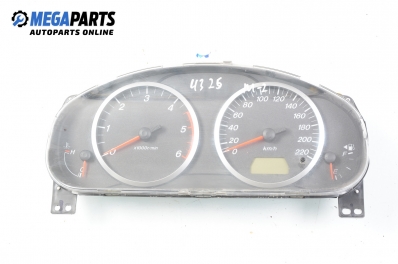 Instrument cluster for Mazda 2 1.4 CD, 68 hp, hatchback, 5 doors, 2003