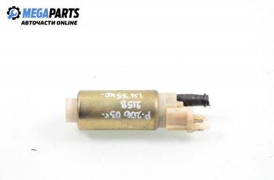 Fuel pump for Peugeot 206 1.4, 75 hp, hatchback, 3 doors, 2003