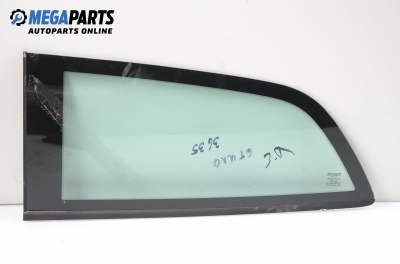 Vent window for Fiat Stilo 2.4 20V, 170 hp, 3 doors, 2001, position: rear - left