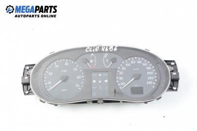 Bloc instrumente de bord pentru Renault Clio II 1.4, 75 cp, hatchback, 5 uși, 1999