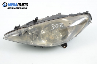 Headlight for Peugeot 307 2.0 HDI, 107 hp, 3 doors, 2002, position: left