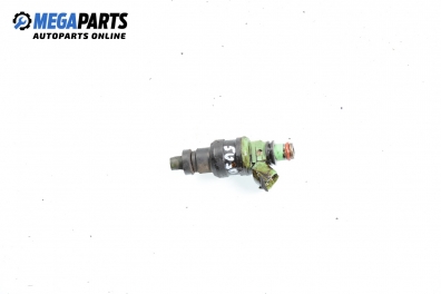 Gasoline fuel injector for Mazda 323 (BA) 1.5 16V, 88 hp, coupe, 1997