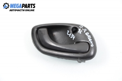 Inner handle for Suzuki Baleno 1.3 16V, 85 hp, sedan, 1996, position: front - right