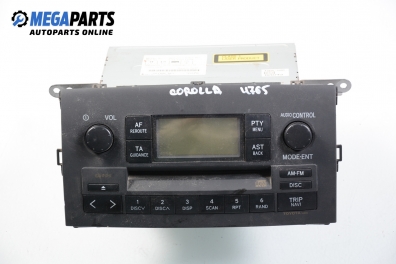 CD player pentru Toyota Corolla Verso 2.0 D-4D, 90 cp, 2002 № 86120-13060-B0