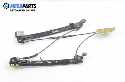 Power window mechanism for Seat Leon 1.4 16V, 86 hp, hatchback, 5 doors, 2007, position: front - right