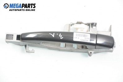 Outer handle for Peugeot 407 2.0 HDi, 136 hp, sedan, 2006, position: rear - left