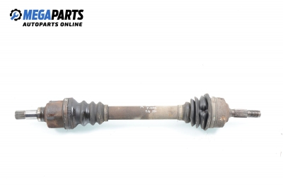 Driveshaft for Peugeot 206 1.6, 89 hp, hatchback, 3 doors, 2000, position: left