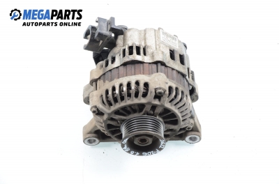 Alternator for Peugeot 206 1.6, 89 hp, hatchback, 2000 № A002TB4791A