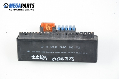 Relay for Mercedes-Benz SLK-Class R170 2.0, 136 hp, cabrio, 2000 № А 210 540 00 72