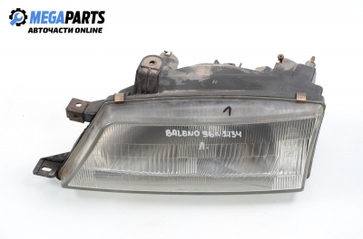 Headlight for Suzuki Baleno 1.3 16V, 85 hp, sedan, 1996, position: left