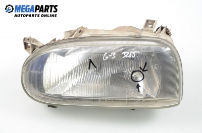 Headlight for Volkswagen Golf III 1.9 TD, 75 hp, 5 doors, 1993, position: left