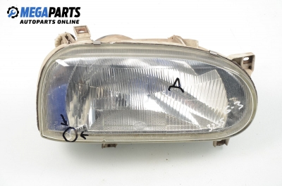 Headlight for Volkswagen Golf III 1.9 TD, 75 hp, 5 doors, 1993, position: right