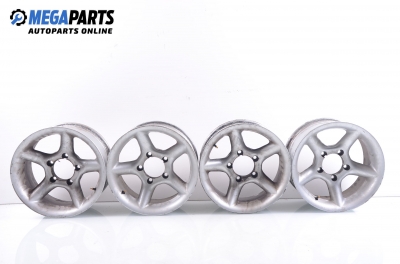 Alloy wheels for Suzuki Grand Vitara (1998-2006) 16 inches, width 8 (The price is for the set)