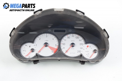 Instrument cluster for Peugeot 206 1.4 HDI, 68 hp, hatchback, 3 doors, 2004