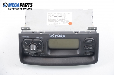 Computer de bord pentru Toyota Yaris 1.0 16V, 68 cp, hatchback, 3 uși, 1999 № 861110-52020-B0