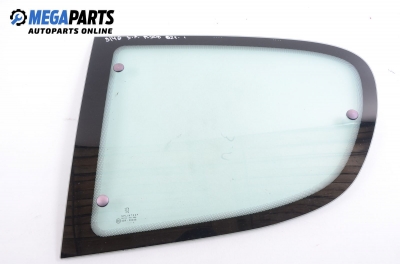 Vent window for Peugeot 206 1.4, 75 hp, hatchback, 3 doors, 2002, position: rear - left