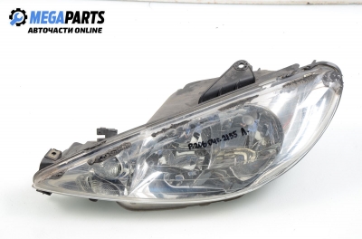 Headlight for Peugeot 206 1.4 HDI, 68 hp, hatchback, 3 doors, 2004, position: left