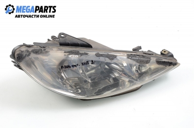 Headlight for Peugeot 206 1.4 HDI, 68 hp, hatchback, 3 doors, 2004, position: right