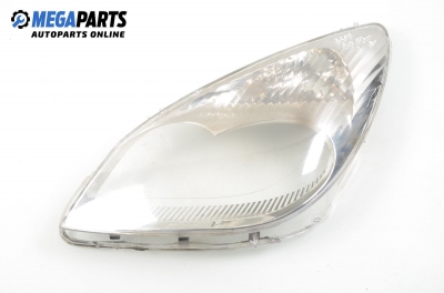 Headlight lens for Citroen C5 2.0 HDi, 109 hp, station wagon, 2003, position: left