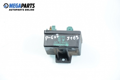 Glow plugs relay for Peugeot 607 2.2 HDI, 133 hp automatic, 2001