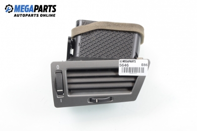 AC heat air vent for BMW 7 (E65) 3.5, 272 hp automatic, 2002