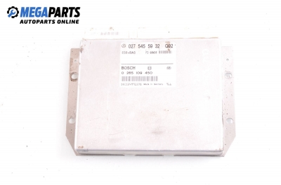 ESP+BAS module for Mercedes-Benz CLK 3.2, 218 hp, coupe automatic, 1999 № Bosch 0 265 109 450