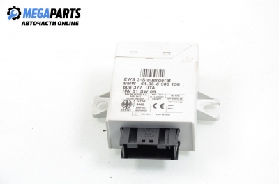 Module for BMW 5 (E39) 3.5, 235 hp, sedan automatic, 1997 № 61.35-8 380 138