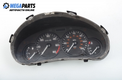 Instrument cluster for Peugeot 206 1.9 D, 69 hp, 3 doors, 1999