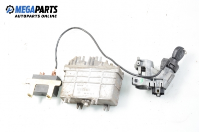 ECU incl. ignition key and immobilizer for Seat Ibiza (6K) 1.6, 75 hp, 3 doors, 1998 № Bosch 0 261 203 752/753