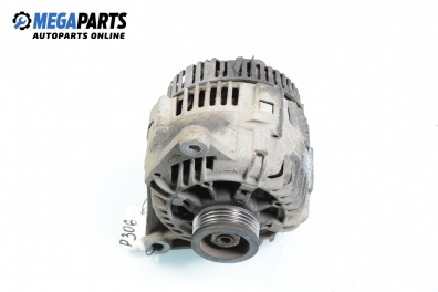 Alternator for Peugeot 306 1.6, 89 hp, hatchback, 1994