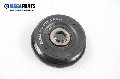 Damper pulley for Renault Espace IV 2.2 dCi, 150 hp, 2003