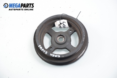 Belt pulley for Toyota Yaris Verso 1.3, 86 hp, 2002