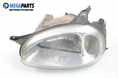 Headlight for Opel Corsa B 1.2, 45 hp, 3 doors, 1994, position: left