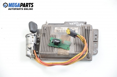 ECU cu cheie de contact pentru Renault Megane Scenic 1.6, 102 cp, 1997 № Siemens S115300202 A