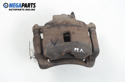 Caliper for Nissan Almera 1.5, 98 hp, hatchback, 5 doors, 2003, position: front - left