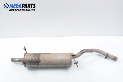 Rear muffler for Renault Megane I 1.9 dTi, 98 hp, hatchback, 1999