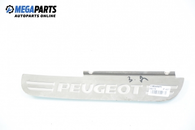 Door sill scuff for Peugeot 407 2.0 HDi, 136 hp, sedan, 2006, position: rear - right