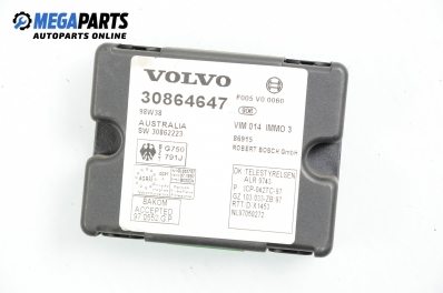 Immobilizer for Volvo S40/V40 1.9 TD, 90 hp, sedan, 1999 № 30864647